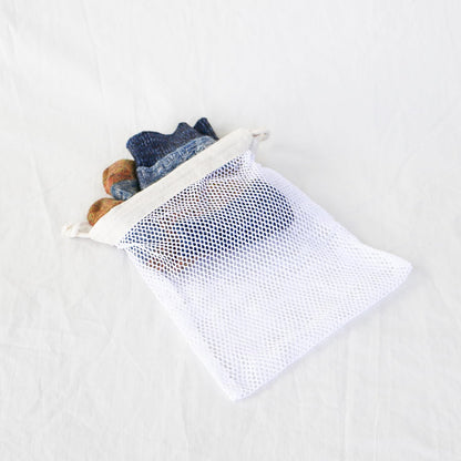 Simple Ecology Organic Cotton Mesh Laundry Bag – Set of 3 (L,M,S)