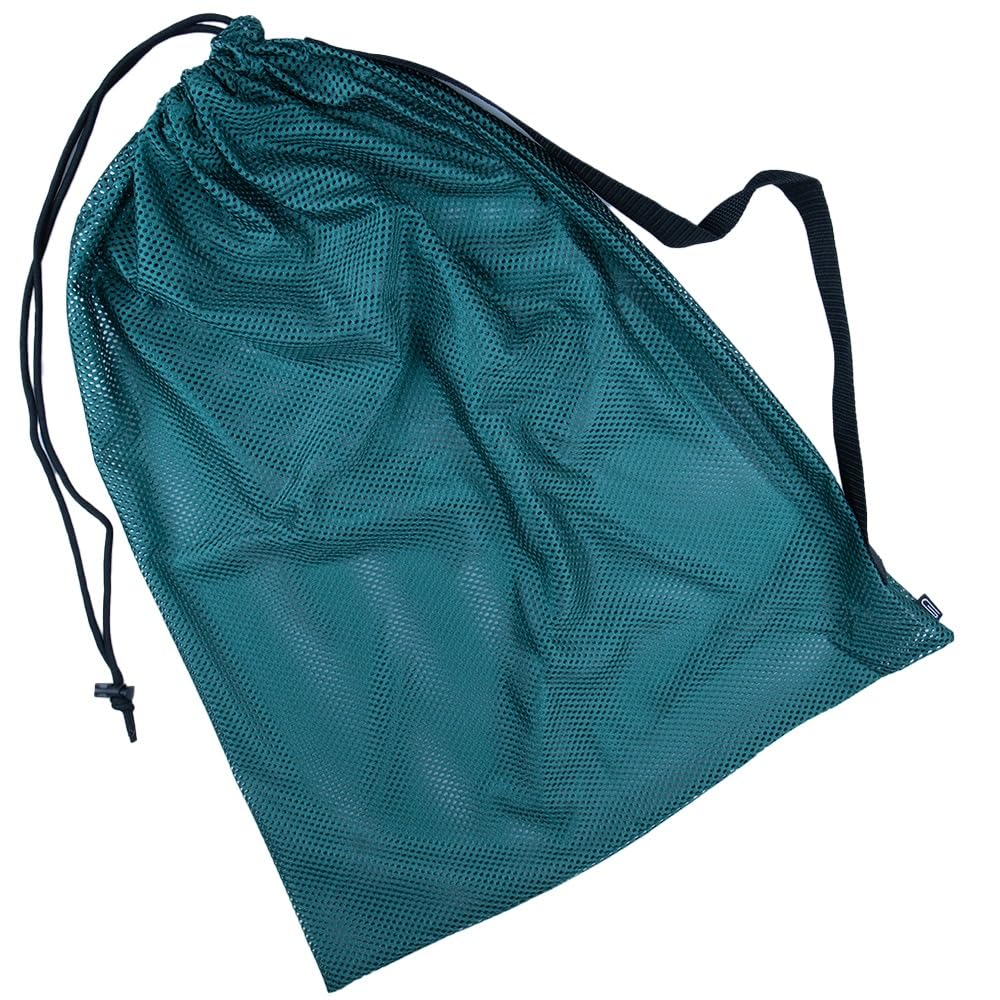 Golberg Mesh Bag - 12 x 18 Inches – Use for Laundry, Beach Days, & Even Camping (Black)