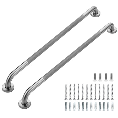 Grab Bars for Shower, 18 Inch Shower Handle, 2 Pack, Brushed Nickel