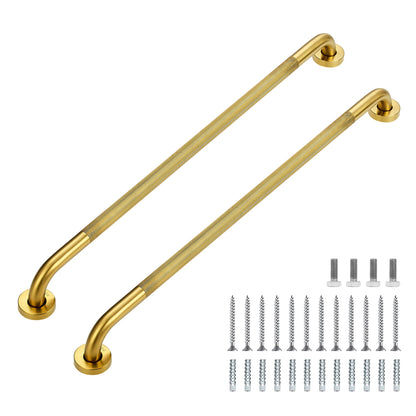 Grab Bars for Shower, 18 Inch Shower Handle, 2 Pack, Brushed Nickel