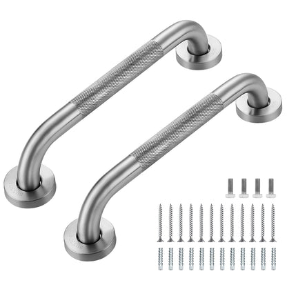 Grab Bars for Shower, 18 Inch Shower Handle, 2 Pack, Brushed Nickel