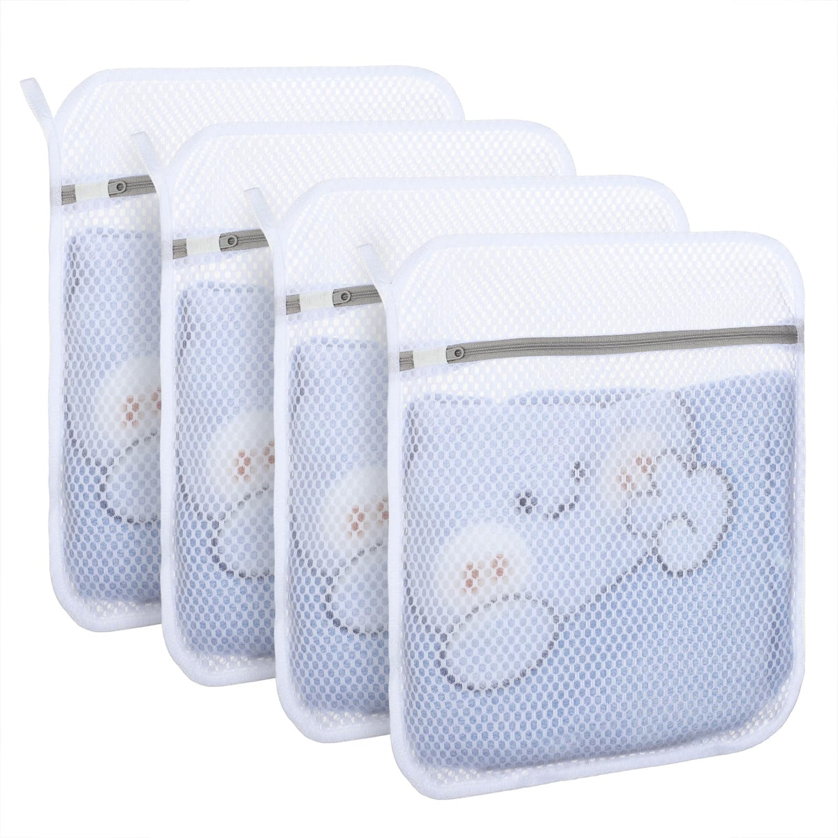6-Pack Durable Honeycomb Mesh Laundry Bags for Delicates, 16 x 20 Inches
