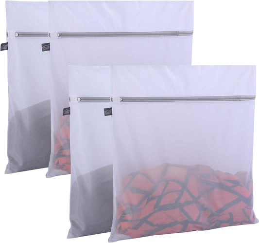 Laundry Bags Mesh Wash Bags, Large Lingerie Bags for Washing Sheet, 4XXL