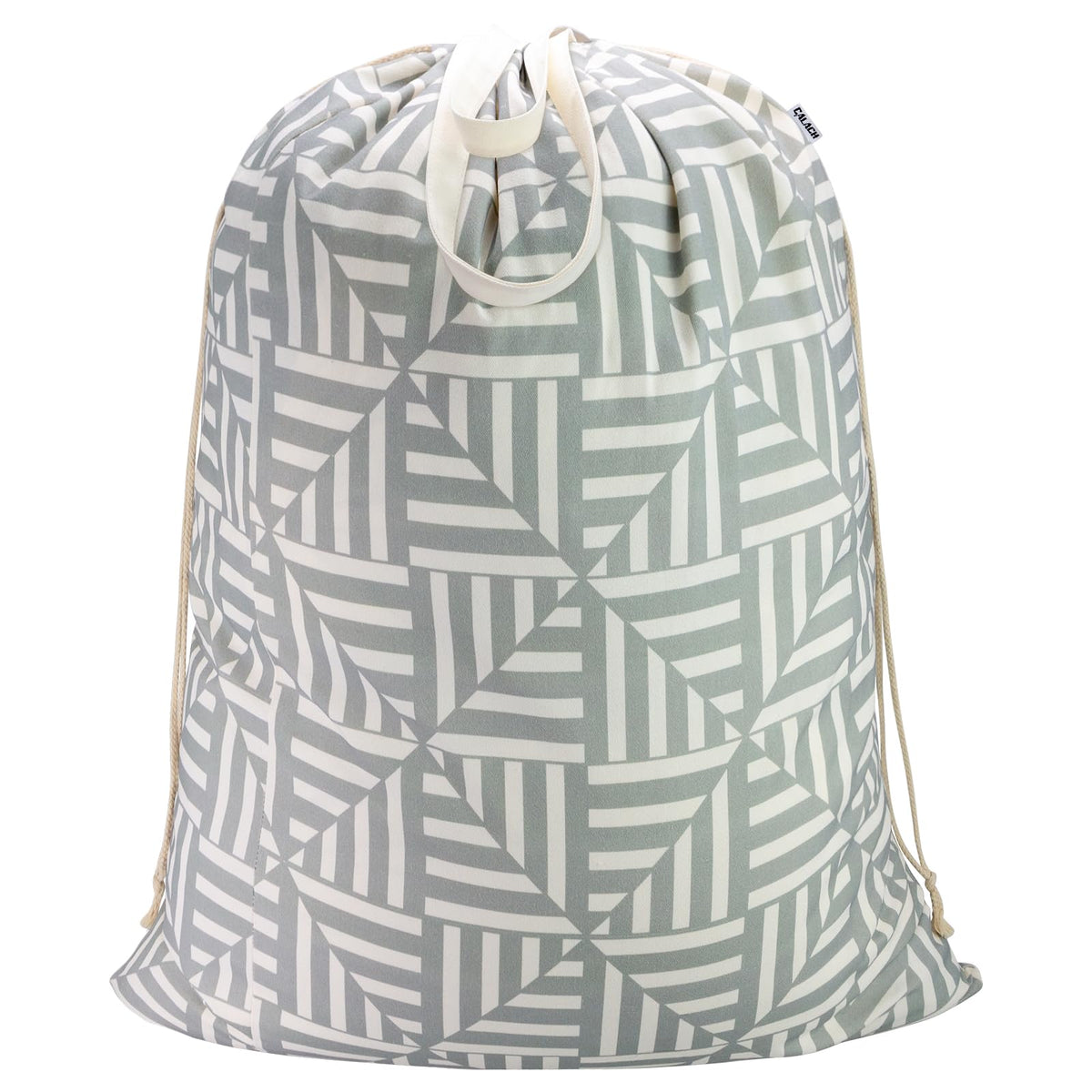 Canvas Laundry Bag 33"Wx 35"H, Extra Large Heavy Duty Hamper Liner,XL Beige
