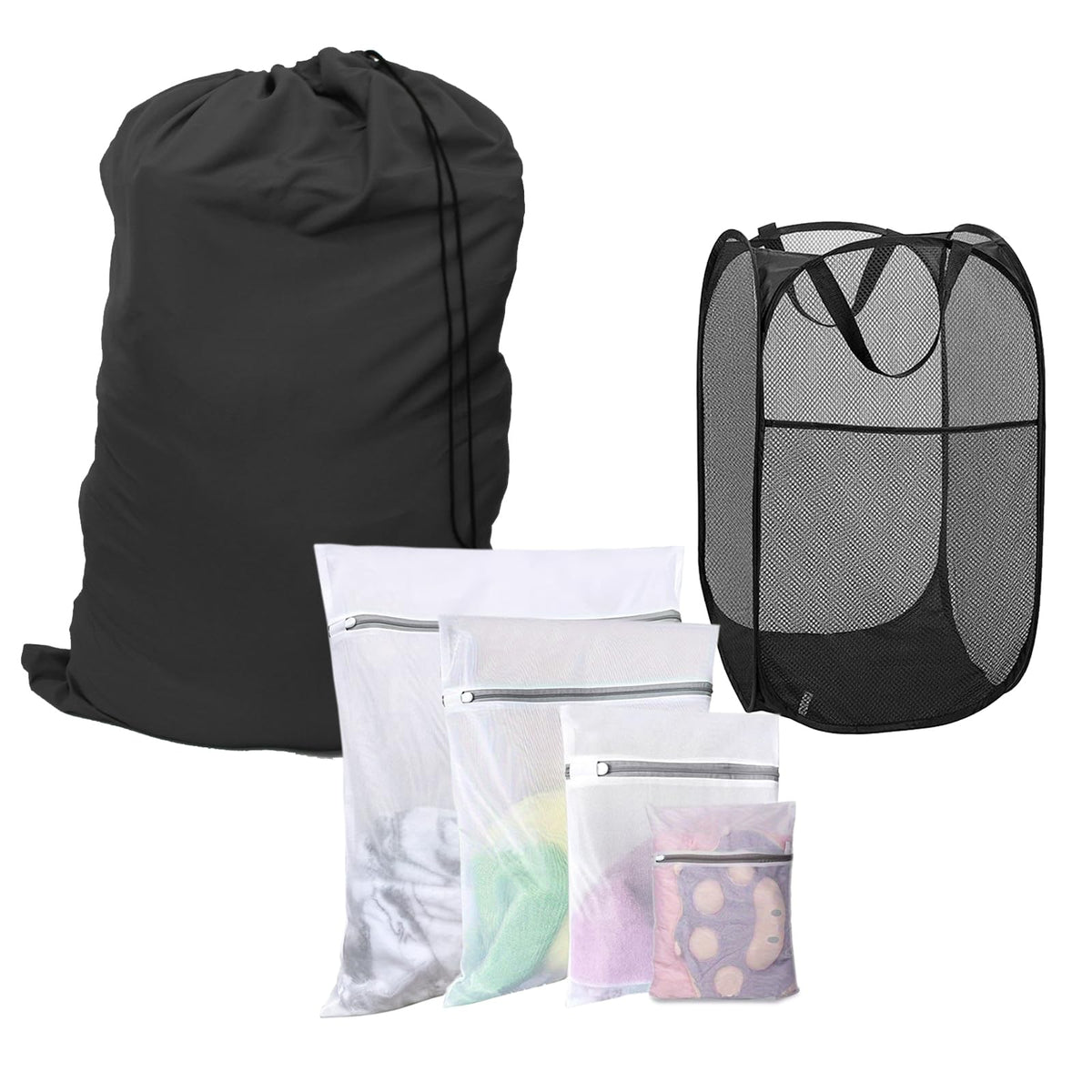 Extra Large Laundry Bag, Mixed Colors, 3 Pack, 30"x40"