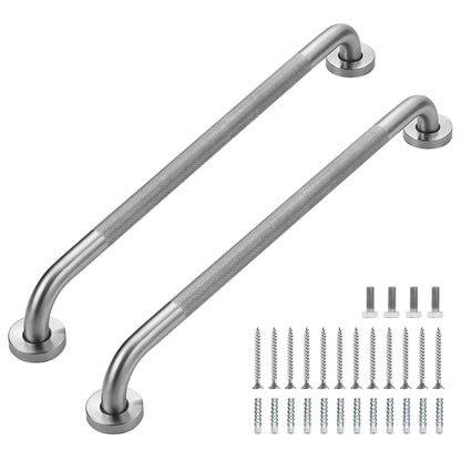 Grab Bars for Shower, 18 Inch Shower Handle, 2 Pack, Brushed Nickel