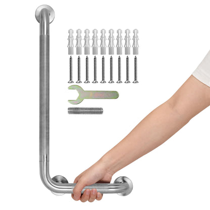 12 Inch 1.25" Diameter Anti-Slip Shower Grab Bar