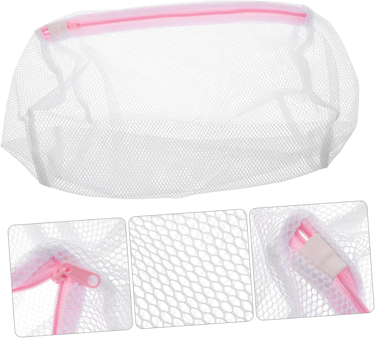 HEALLILY 5-piece Set Cylinder Mesh Laundry Bags for Washing Machine