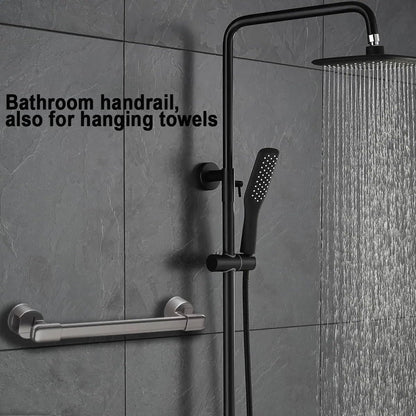 Shower Grab Bars Suction,Suction Grab Bars for Shower,Gray,16″2PCS