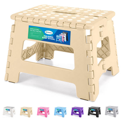 Dyforce Kids Step Stool 9 Inch, 300lbs Folding Step Stool for Toddler