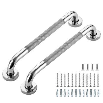 Grab Bars for Shower, 18 Inch Shower Handle, 2 Pack, Brushed Nickel