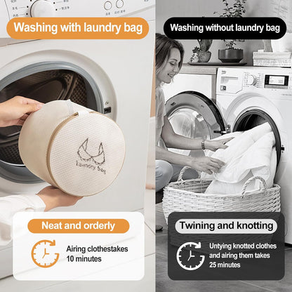 Mesh Laundry Bags Set, 7 Pack Delicates Wash Bags with Zipper Closure, Washing Machine Laundry Net Bags for Clothes, Bras, Socks and Sweaters