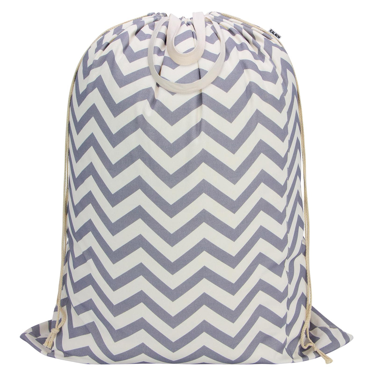 Canvas Laundry Bag 33"Wx 35"H, Extra Large Heavy Duty Hamper Liner,XL Beige
