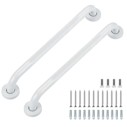 Grab Bars for Shower, 18 Inch Shower Handle, 2 Pack, Brushed Nickel