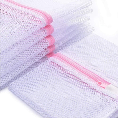 Pack of 5 Mesh Laundry Washing Bags-5 Large for Laundry,Blouse, Hosiery, Stocking, Underwear, Bra and Lingerie, Travel Laundry Bag FBA