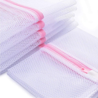 Pack of 5 Mesh Laundry Washing Bags-5 Large for Laundry,Blouse, Hosiery, Stocking, Underwear, Bra and Lingerie, Travel Laundry Bag FBA