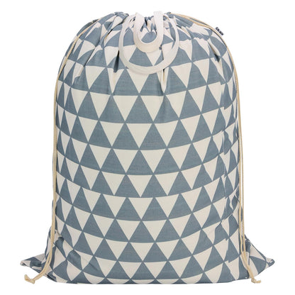 Canvas Laundry Bag 33"Wx 35"H, Extra Large Heavy Duty Hamper Liner,XL Beige