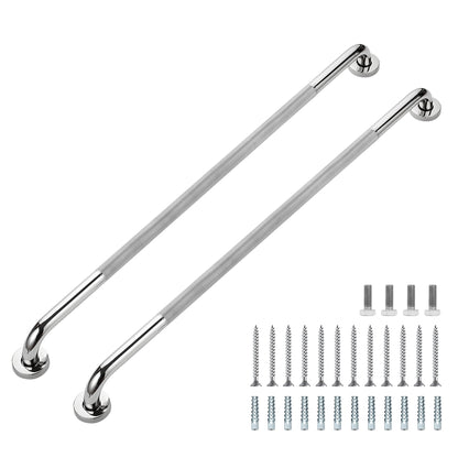 Grab Bars for Shower, 18 Inch Shower Handle, 2 Pack, Brushed Nickel