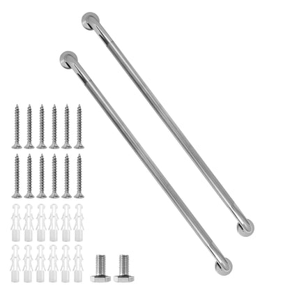 Rockgoya 16 Inch Anti-Slip Shower Grab Bars, 1.25" Diameter 2 Pack