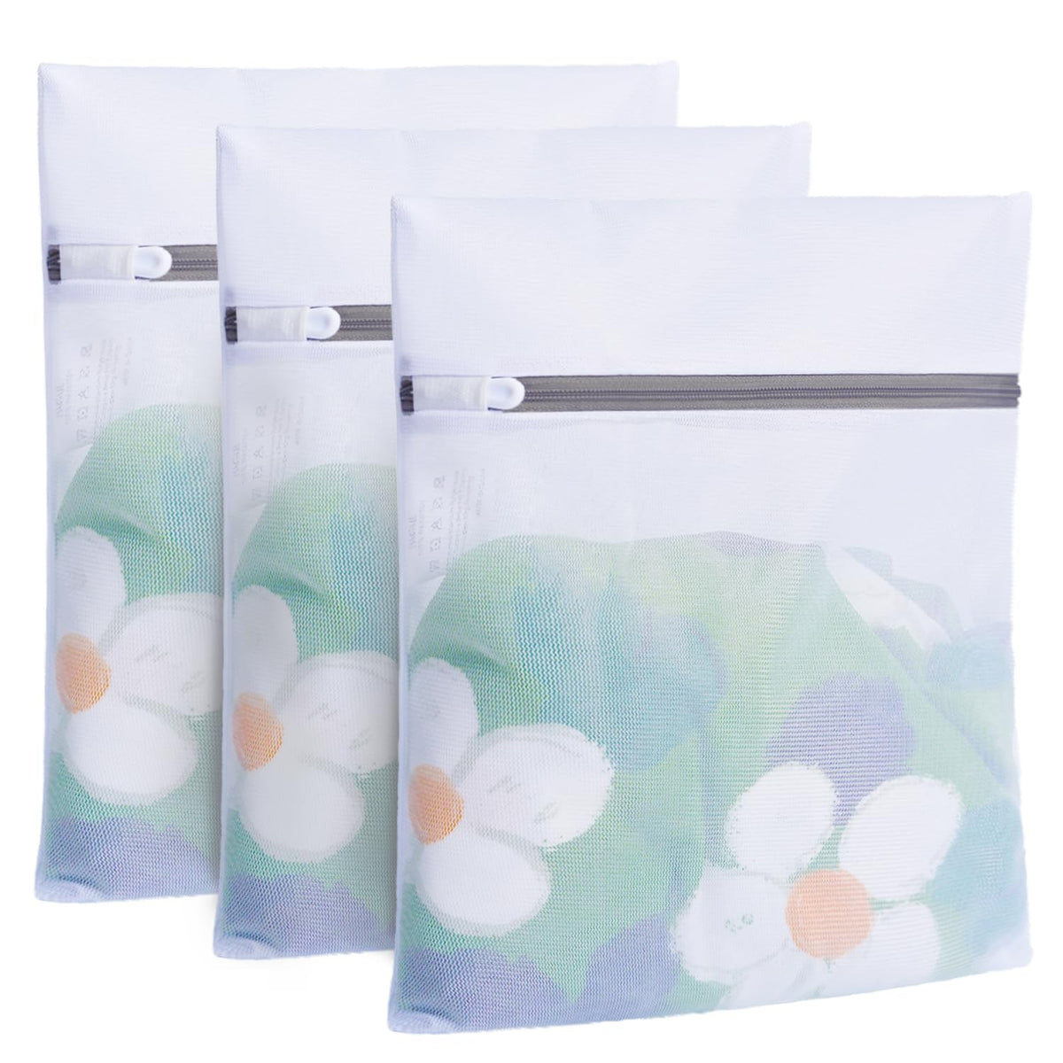BAGAIL Laundry Bags Mesh Wash Bag for Intimates Lingerie and Delicates,4Pcs(Bra Wash Bag,6×6inch+7×7inch)
