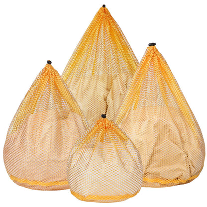 3 Pack XXL Mesh Laundry Bags for Delicates, Extra Large Laundry Wash Bags for Clothes,Bed Linen,Toys with Drawstring Closure Sturdy(3 XXLarge 28 x 26 Inches)