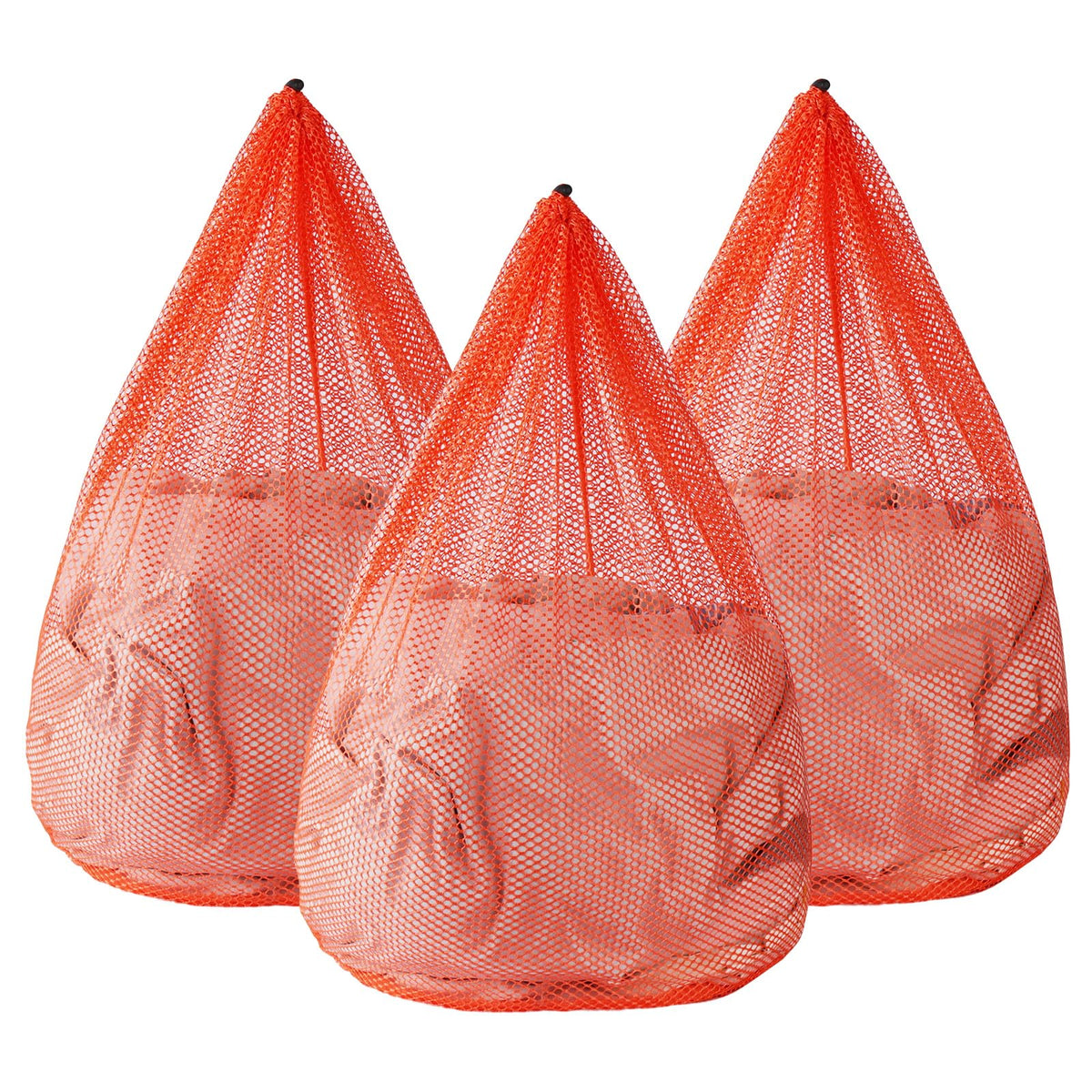 4Pcs Mesh Laundry Bags Washing Machine Mesh Wash Bags for Clothes,Underwear,Lingerie, Bed Linen with Drawstring Closure Sturdy(4 Size)