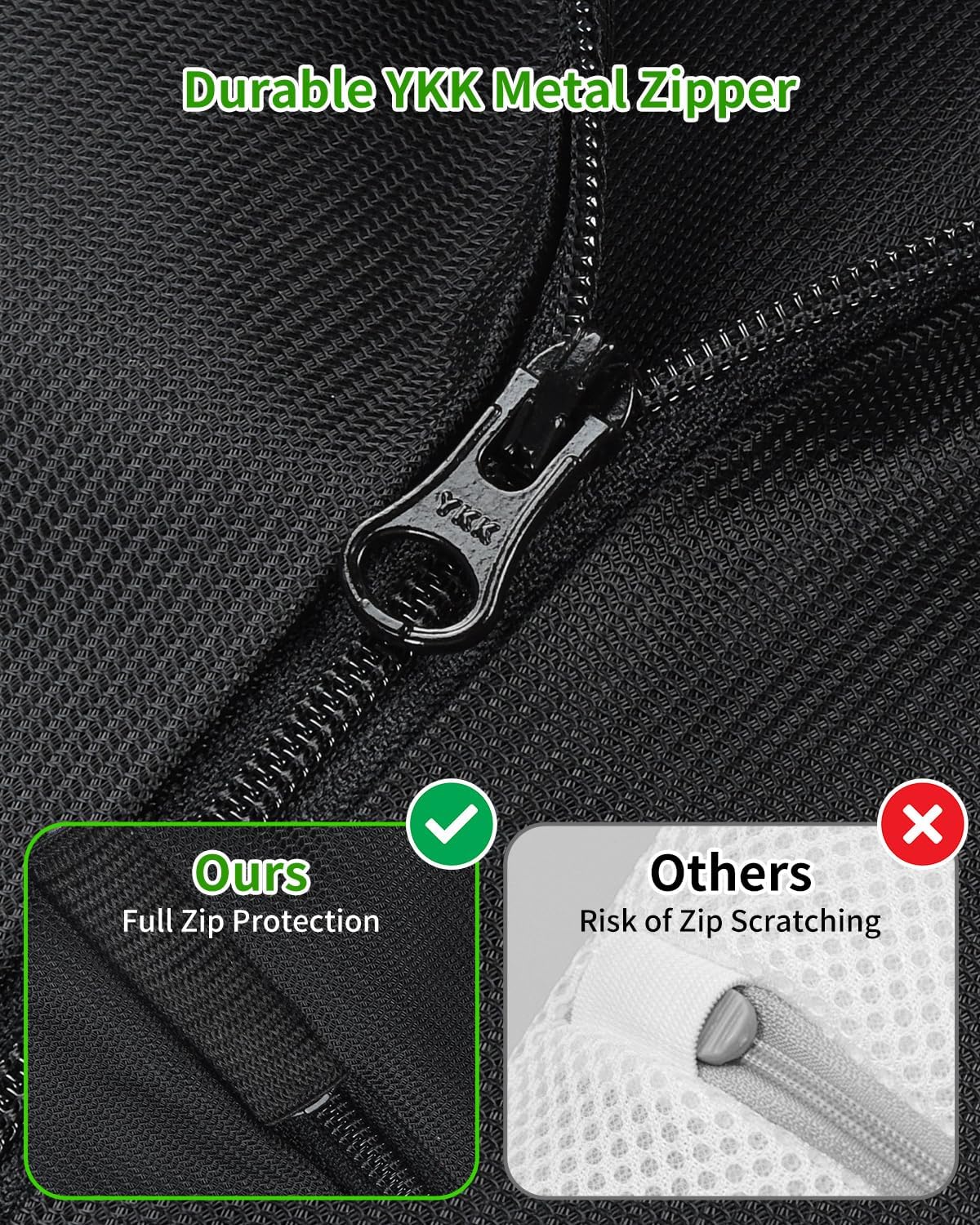 OTraki 2 Pack Mesh Laundry Bags 16X20 inch Durable Laundry Garment Bag