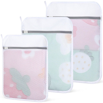 6-Pack Durable Honeycomb Mesh Laundry Bags for Delicates, 16 x 20 Inches