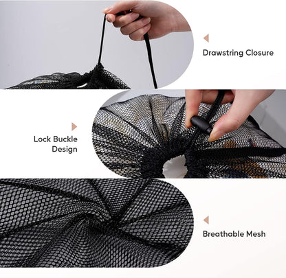 Meowoo 4Pcs Large Mesh Laundry Bag, 27×36inch