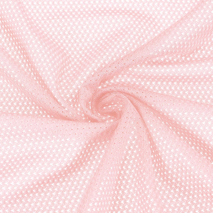PATIKIL 62 Inch Wide Mesh Fabric Slightly Stretchy, Polyester Micro Mesh Jersey Fabric for Sewing Backpack Pocket and Straps, Netting Clothes, Shopping Bags, Deep Pumpkin Orange 1 Yard