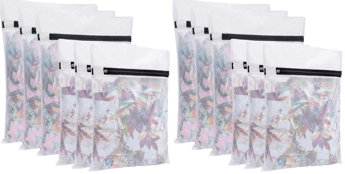 BAGAIL Laundry Bags Mesh Wash Bag for Intimates Lingerie and Delicates,4Pcs(Bra Wash Bag,6×6inch+7×7inch)