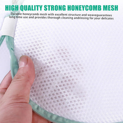 Shoe Washing Machine Bag, Large Mesh Laundry Bag for Sneakers, 8x15", 2Pcs