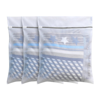 Honeycomb Mesh Laundry Bags for Delicates, Travel Storage Organize Bags,Clothing Washing Bags for Underwear, Lingerie, Bra, Blouse, Stocking, Socks, Jacket, Coat, Blanket, Shoes,Extra Strong(S+M+L)