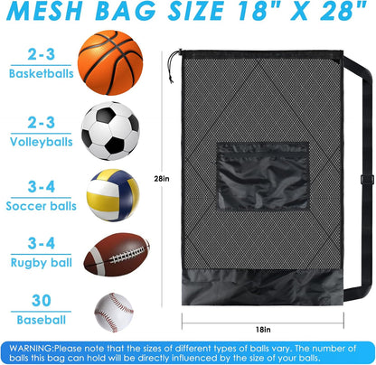 BROTOU Sports Mesh Bag Sports Equipment Bags