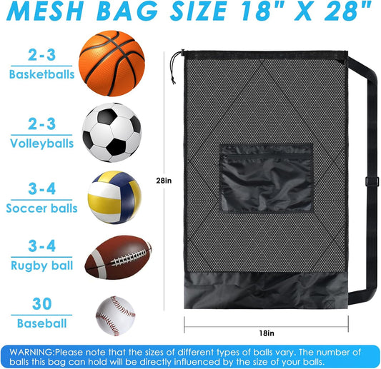 BROTOU Sports Mesh Bag Sports Equipment Bags