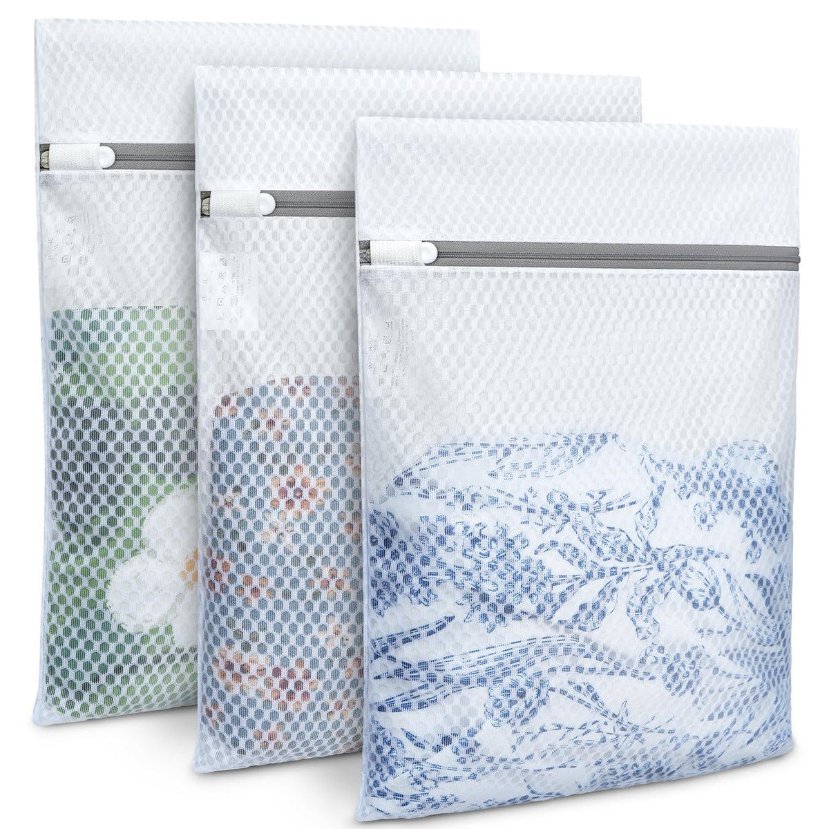 BAGAIL Laundry Bags Mesh Wash Bag for Intimates Lingerie and Delicates,4Pcs(Bra Wash Bag,6×6inch+7×7inch)
