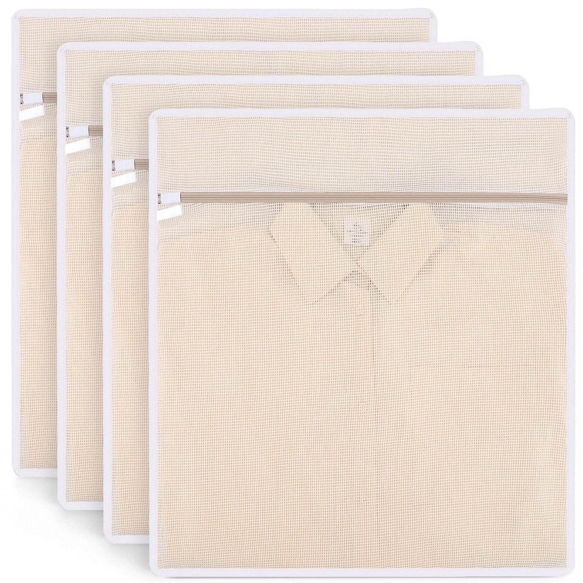 6-Pack Durable Honeycomb Mesh Laundry Bags for Delicates, 16 x 20 Inches