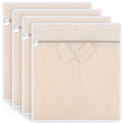 6-Pack Durable Honeycomb Mesh Laundry Bags for Delicates, 16 x 20 Inches