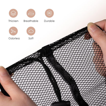 Meowoo 4Pcs Large Mesh Laundry Bag, 27×36inch