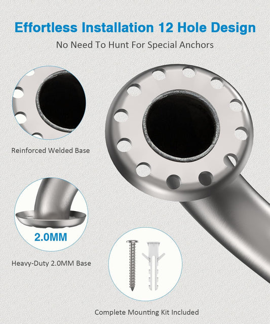 1Pcs 57-Inch ADA Compliant Grab Bar