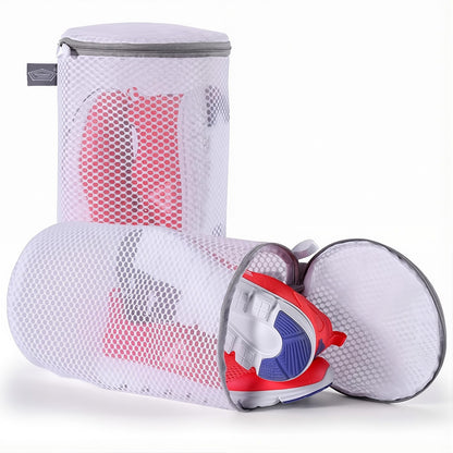 Shoe Washing Machine Bag, Large Mesh Laundry Bag for Sneakers, 8x15", 2Pcs