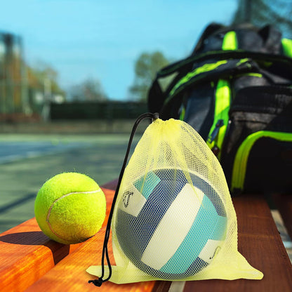 44 Large Mesh Bags with Drawstring Closure - 13.78 x 15.75 Inch, Colorful Mesh Laundry, Gym, Sports, Toys Storage Sacks