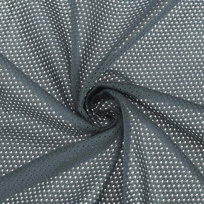 PATIKIL 62 Inch Wide Mesh Fabric Slightly Stretchy, Polyester Micro Mesh Jersey Fabric for Sewing Backpack Pocket and Straps, Netting Clothes, Shopping Bags, Deep Pumpkin Orange 1 Yard