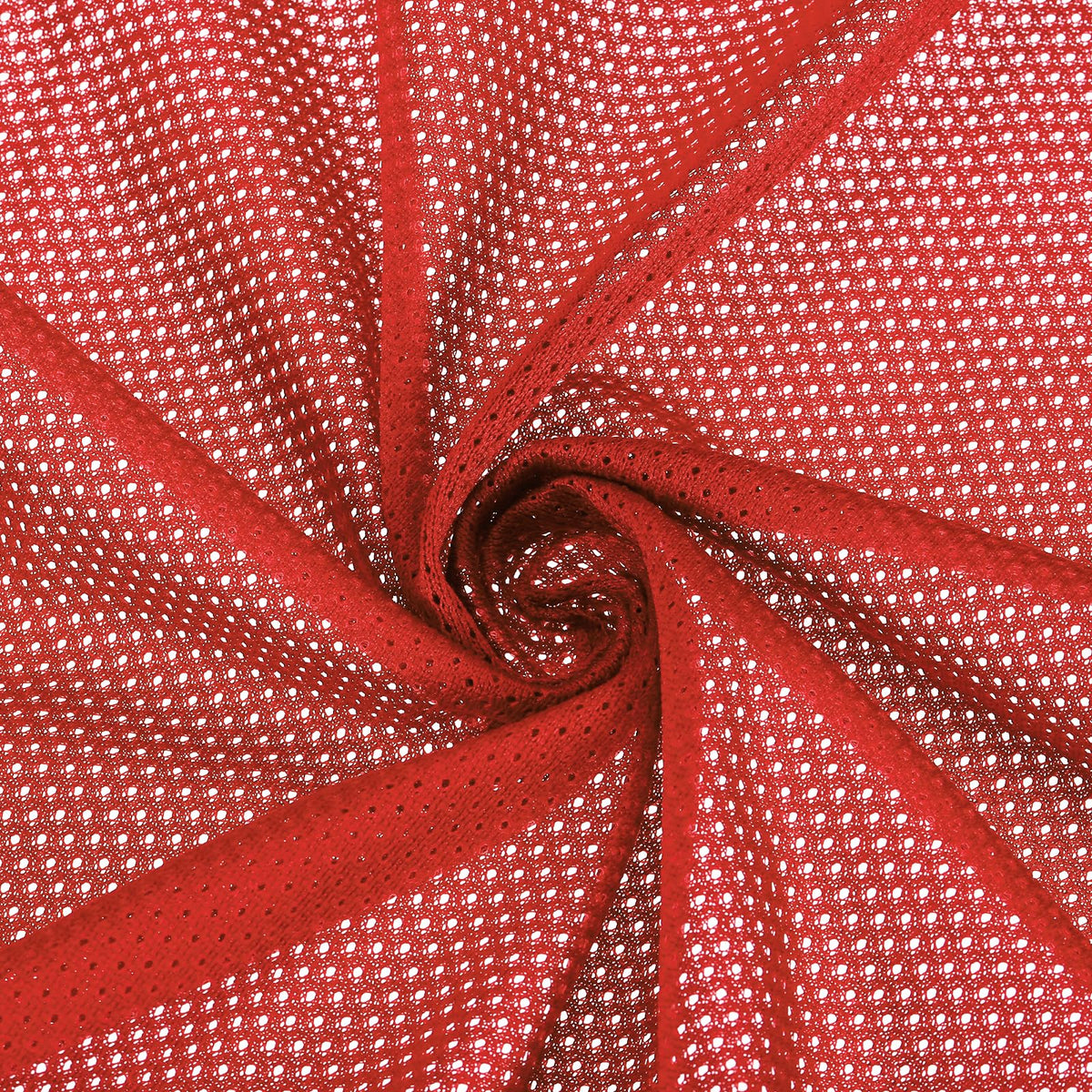 PATIKIL 62 Inch Wide Mesh Fabric Slightly Stretchy, Polyester Micro Mesh Jersey Fabric for Sewing Backpack Pocket and Straps, Netting Clothes, Shopping Bags, Deep Pumpkin Orange 1 Yard
