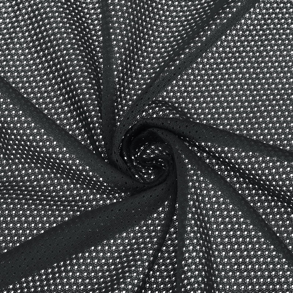 PATIKIL 62 Inch Wide Mesh Fabric Slightly Stretchy, Polyester Micro Mesh Jersey Fabric for Sewing Backpack Pocket and Straps, Netting Clothes, Shopping Bags, Deep Pumpkin Orange 1 Yard