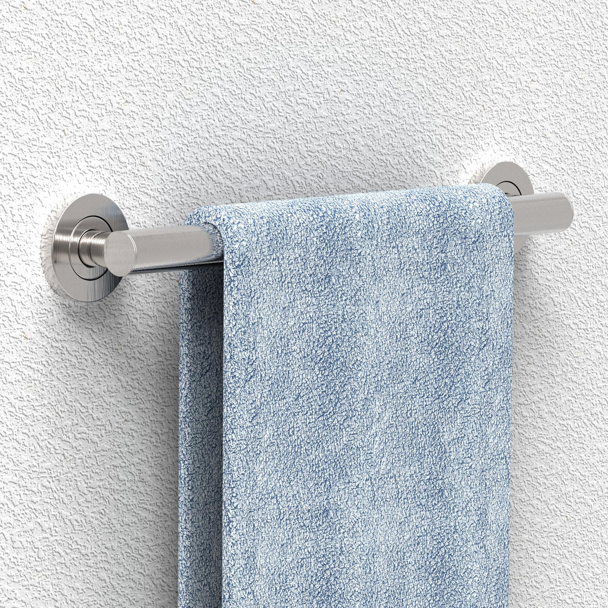 Bath, Shower and Toilet Safety Grab Bar for Seniors and Handicaps, ADA Compliant Mobility Aid Balance Assist Handle, Stainless Steel