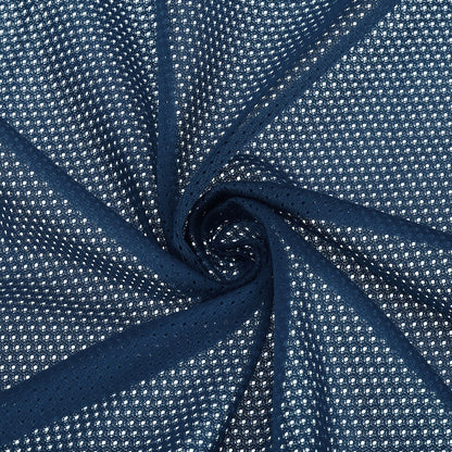 PATIKIL 62 Inch Wide Mesh Fabric Slightly Stretchy, Polyester Micro Mesh Jersey Fabric for Sewing Backpack Pocket and Straps, Netting Clothes, Shopping Bags, Deep Pumpkin Orange 1 Yard