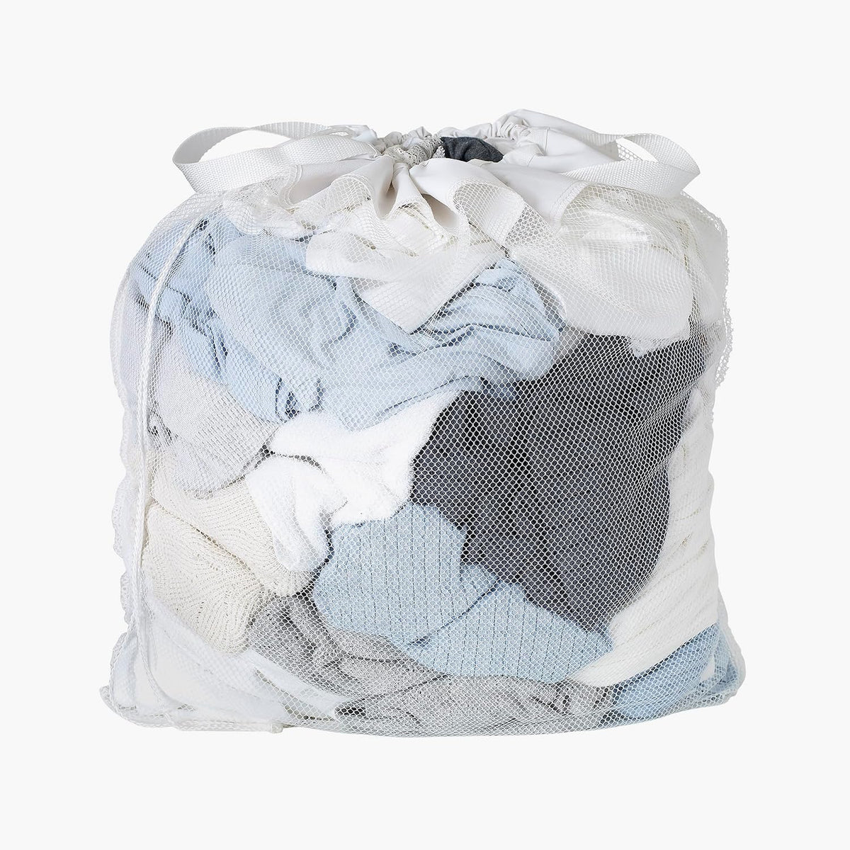 Neatfreak Set of 2 Laundry Hamper Replacement Airflow Mesh Liner Bags. Laundry Bag with Drawstring and Carry Handles