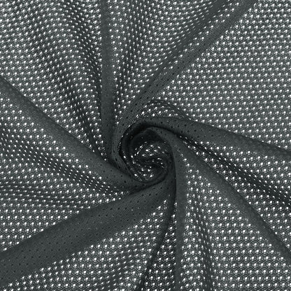 PATIKIL 62 Inch Wide Mesh Fabric Slightly Stretchy, Polyester Micro Mesh Jersey Fabric for Sewing Backpack Pocket and Straps, Netting Clothes, Shopping Bags, Deep Pumpkin Orange 1 Yard