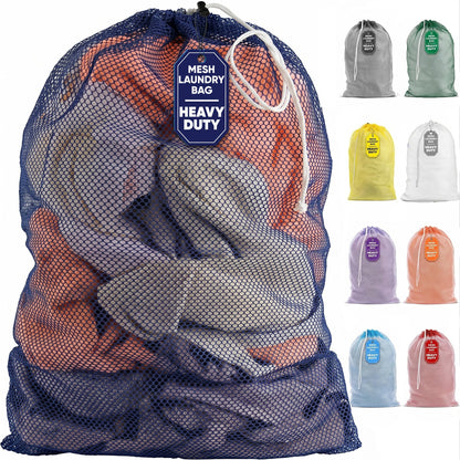 Handy Laundry Mesh Laundry Bags 2 Pack, XL 24x36 in, Heavy Duty Nylon
